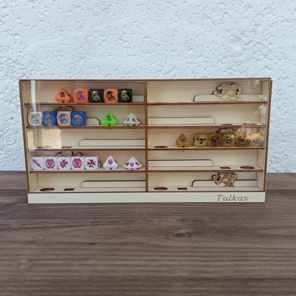 Présentoir de sets de dés