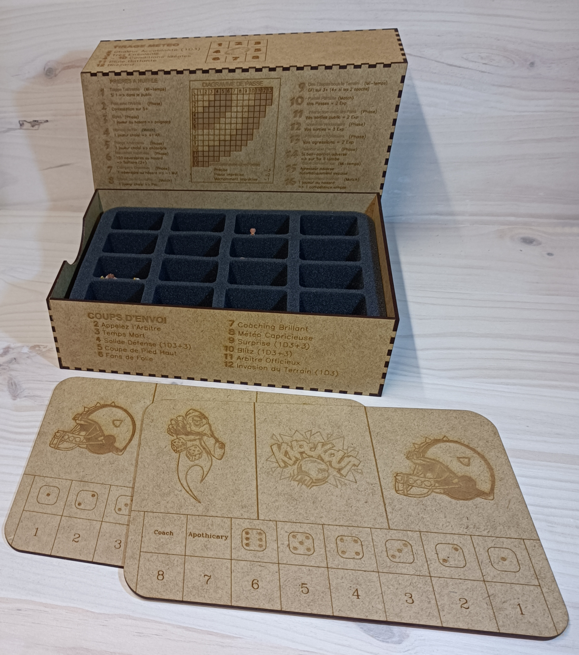 Boîte de match pour Blood Bowl avec mousse – Image 7