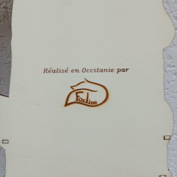 Décapsuleur Mural en bois artisanal
