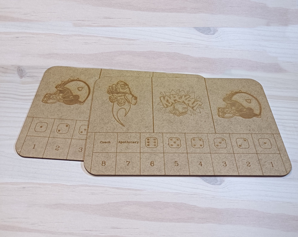 Set de fosses compactes pour Blood Bowl